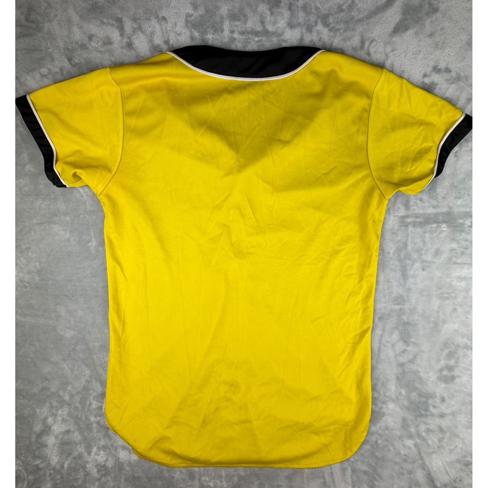 Eafana Baseball Jersey Mens 3XL Yellow Bel-Air 23 Retro 90s Fresh Prince - Picture 6 of 6